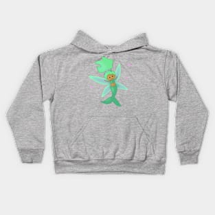 Cute Glowing Mermaid Fairy Kids Hoodie